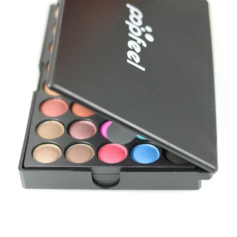 Popfeel 80 Colors Mini Eyeshadow Palette Set Kit Matte Glitter Shimmer