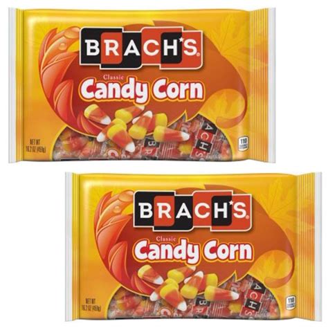 Brachs Candy Corn And Pumpkins Assortment 2 Pack 162 Ounce Bags