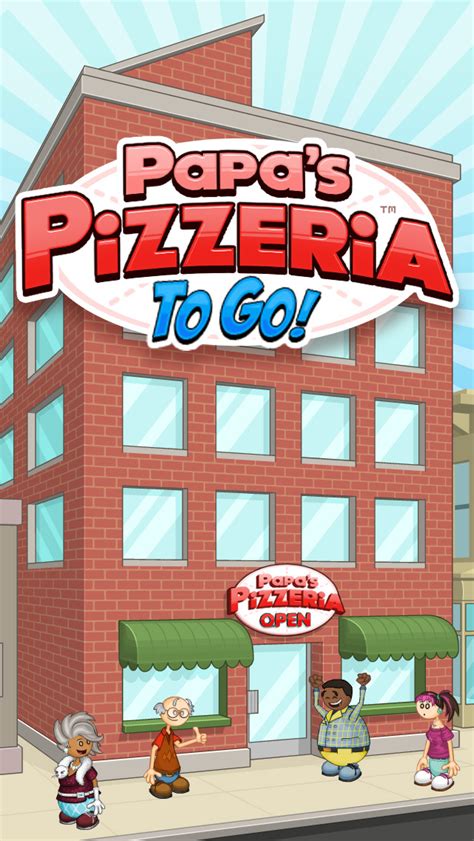 Play Papas Pizzeria To Go Game Online Papas Pizzeria
