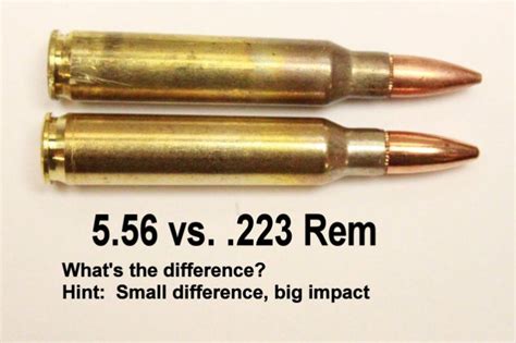 556 Nato Vs 223 Rem Whats The Difference
