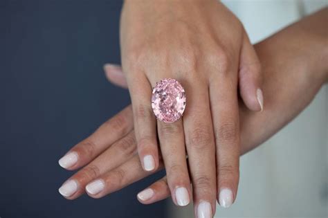 71 Million Pink Diamond Shines In Record Breaking Sale Live Science