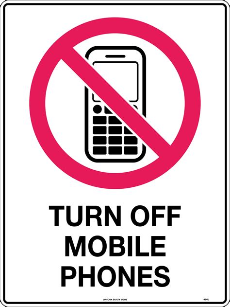 Turn Off Mobile Phones Prohibition Uss