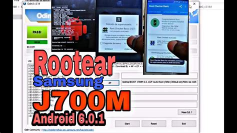 Rootear Samsung J700m Android 6 0 1 Autoroot J700m 6 0 1 Youtube
