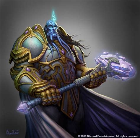 Draenei Paladin From World Of Warcraft World Of Warcraft Warcraft