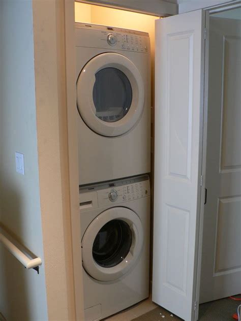 Don't get it confused with a traditional washer and dryer; Can you wire a closet for a washer and dryer? Answer: Most ...