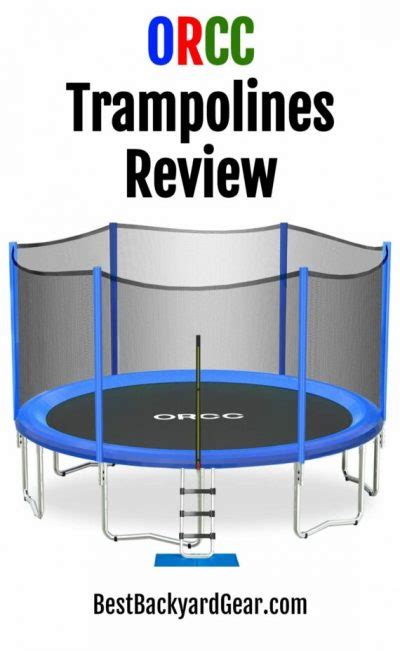 Will You “jump For Joy” With Orcc Trampolines A Product Line Review