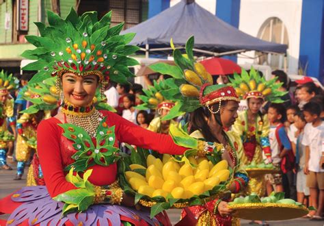 Colorful Costumes At The Mango Festival Street Dancing Competition