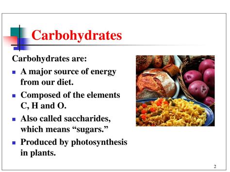 Ppt Chapter 16 Carbohydrates Powerpoint Presentation Free Download