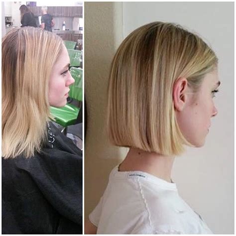 Cute Short Blunt Bob Cut For Fine Hair Hairstyles Weekly