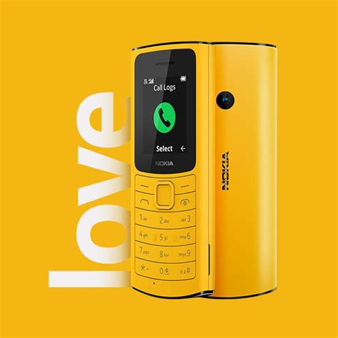 Nokia 110 4g Yellow Pc Chip