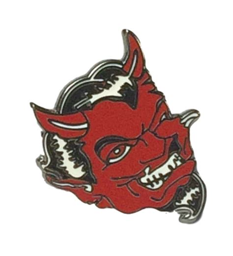 Horned Devil Gothic Biker Hard Quality Enamel Lapel Pin Badge Etsy Uk