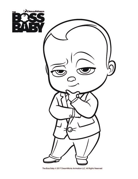 Beau Dessins A Colorier Baby Boss Baby Coloring Pages Baby Drawing