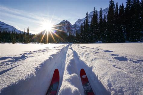 Cross Country Skiing In Banff National Park Area For All Levels