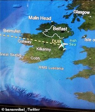 Eagle Eyed Airline Passengers Have Been Spotting The Locations Of Shipwrecks On In Flight Maps