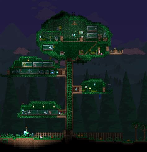 Thoughts On My Dryads House Terraria