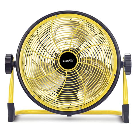 Geek Aire Cf1 Outdoor Floor Fan 12 Inch Cordless Variable Speed