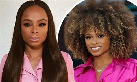 Fleur East Ditches Her Trademark Afro And Debuts Sleek Straight Locks Stunning Fans With New