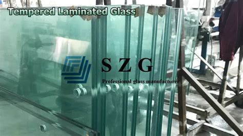 Clear Laminated Glass With Sgp Film Pvb Interlayer For Secure Construction Buy Laminated Sgp