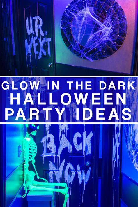 These Diy Glow In The Dark Halloween Decor Ideas Are Awesome I Cant