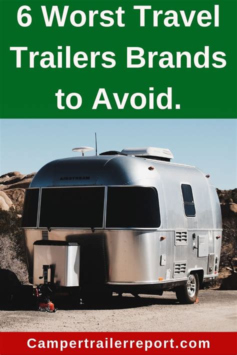 Although this may be truu for older models, newer for example, water leaks from the kitchen sink subsequently leads to flooding in the interiors of the vehicle. 6 Worst Travel Trailers Brands to Avoid. | Camping