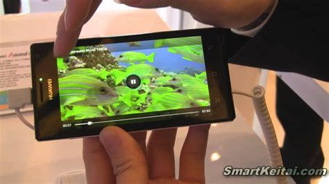 Huawei Ascend P1 S World S Thinnest Smartphone At 6 68mm CES 2012