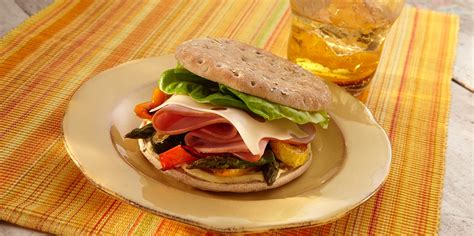 Ham And Swiss Sandwich Sargento Ultra Thin Slices Swiss