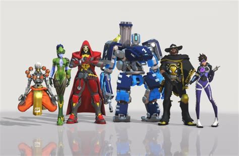 Latest Overwatch Update Adds Purchasable Team Skins Full Patch Notes