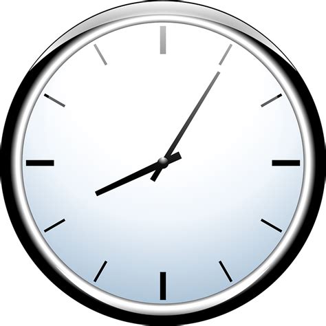 Clock Time Hour · Free Vector Graphic On Pixabay