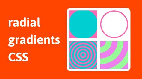 Radial Gradients In Css Frontend Web Development Tricks Youtube