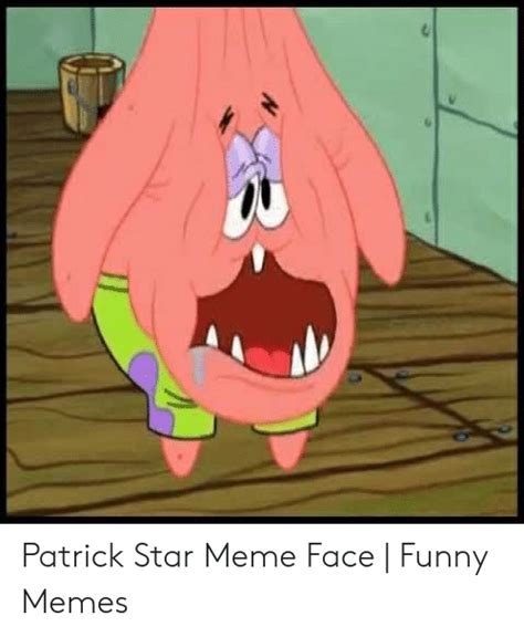Patrick Star Meme Faces Imagesee