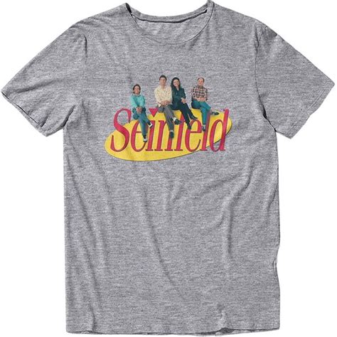Seinfeld Mens Classic Lineup T Shirt Mens Fashion Shirt Jerry Kramer Geroge And Elaine Tee