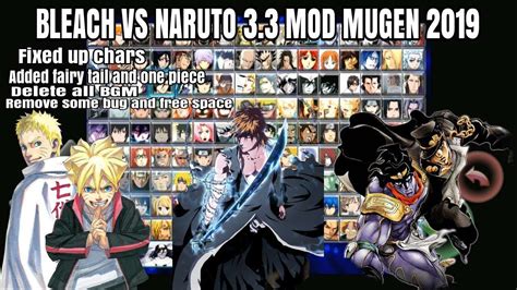 So let's know about this game. Bleach VS Naruto 3.3 MOD MUGEN 2020 {DOWNLOAD} - YouTube