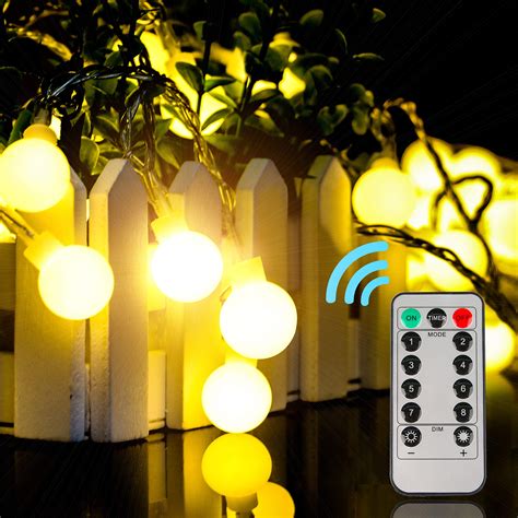 Battery Fairy Lights Outdoor Fairy Lights Remote And Timer 33ft10m