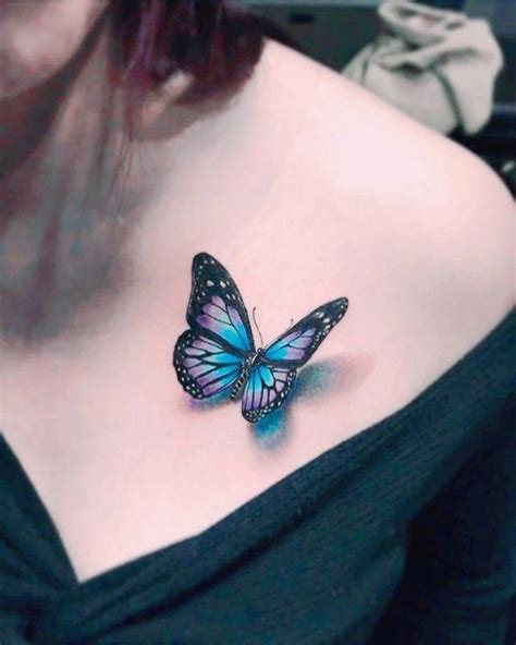 3d Butterfly Tattoos A Beautiful Blend Of Art And Meaning Art And