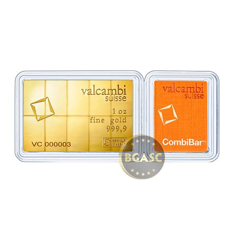 Valcambi combibars are ideal for those seeking gold that can be broken down into small increments. Buy 1 oz Gold Bar Valcambi 10 x 1/10 oz CombiBar™ .9999 Fine 24kt (In Assay) - Special Order ...