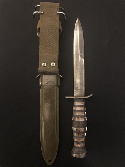 Pal 1943 Theater M3 Trench Knife Rare Us Ww2wwii Blade Dated Usm3