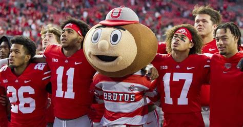 Ohio States Buckeyes Brutus Buckeye Recognized On National Mascot Day