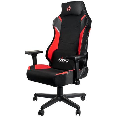 Buy Nitro Concepts X1000 Gaming Chair Black Red Nc X1000 Br Pc Case