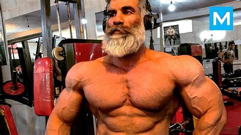 65 Year Old Mass Monster Muscle Madness Youtube