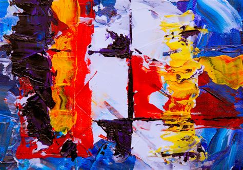 Multicolored Abstract Painting · Free Stock Photo