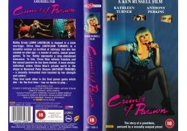 Crimes Of Passion Vhs Video Cover Art