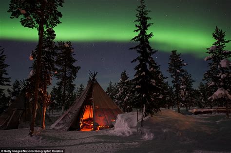 Why Swedish Lapland Is Magical Under The Northern Lights Daily Mail