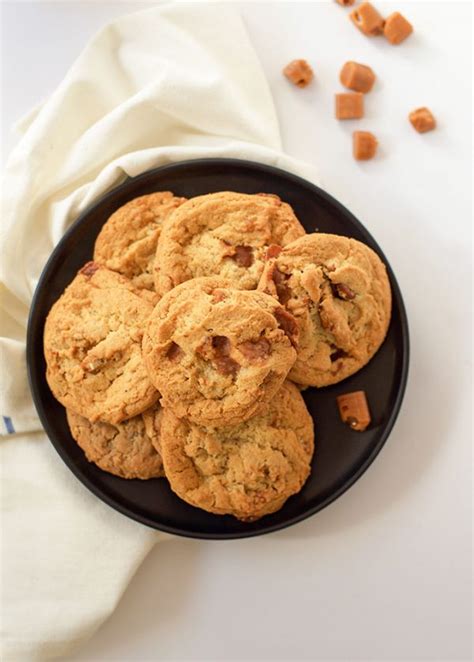 Soft And Chewy Salted Caramel Cookies Make And Takes