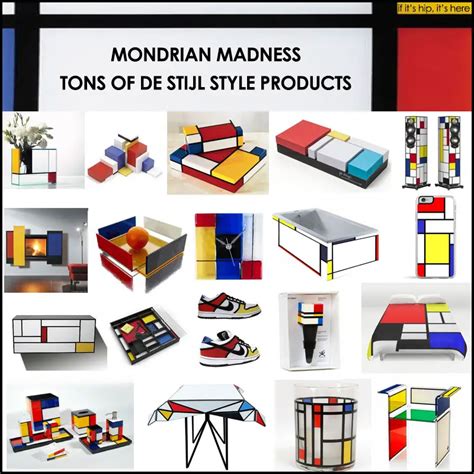 Mondrian Madness In Furniture Shoes Home Decor More If It S Hip