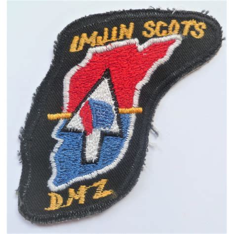 United States Imjin Scouts Cloth Patch A Nice Original Korean Made 2nd