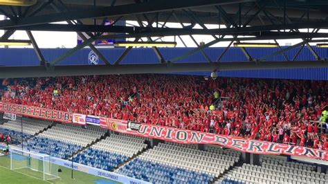 Fc union berlin haben einen stimmungsprotest gegen rb leipzig zu beginn des ersten bundesligaspiels angekündigt. FC Union Berlin Ultras at QPR - fans in good voice 28/07 ...