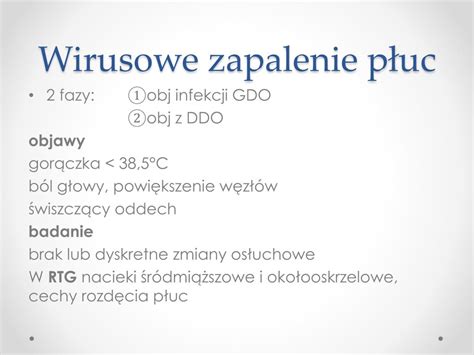 PPT Zapalenia płuc u dzieci PowerPoint Presentation free download ID