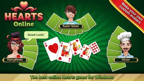 Hearts Online For Windows 10