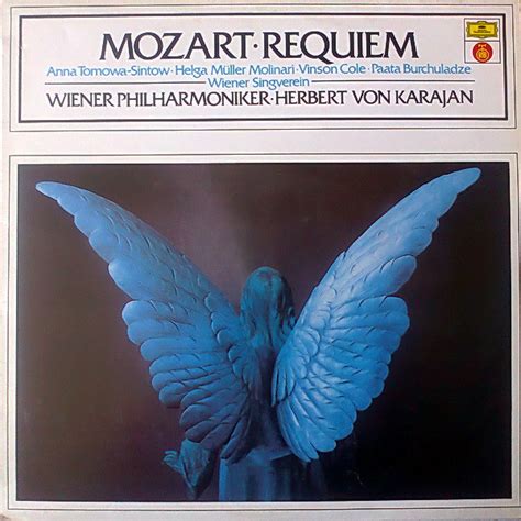 Mozart Wiener Philharmoniker Herbert Von Karajan Requiem 1991