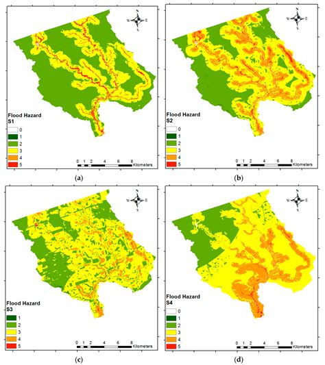Geosciences Free Full Text Flood Risk Mapping Using Gis And Multi Criteria Analysis A
